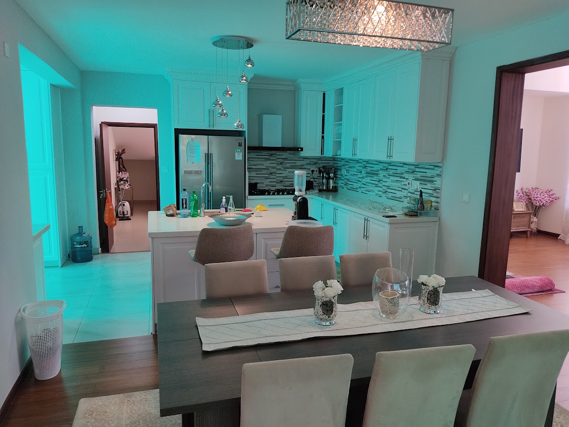 Hussein & Anissa Kitchen Installation in Kitisuru Villas