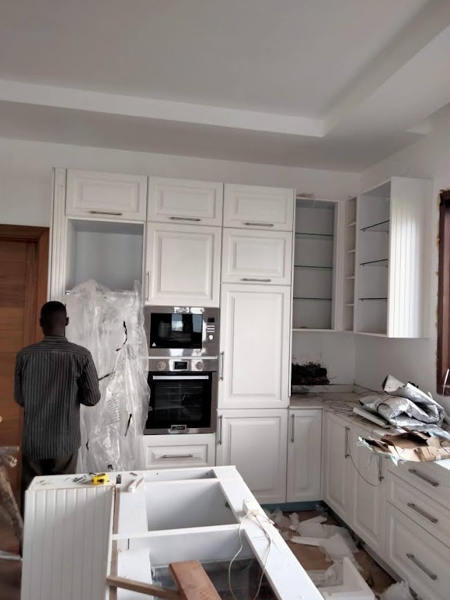 Lake House Naivasha timber joinery installation